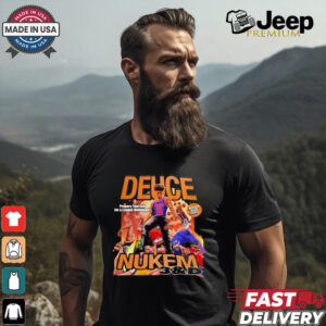 Bockerbackpages Deuce Nukem 3 & D Prepare Yourself For A League Meltdown t shirt