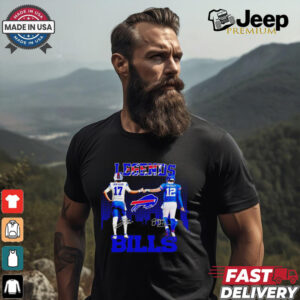 Buffalo Bills Legends Josh Allen And Jim Kelly Signatures Shirt