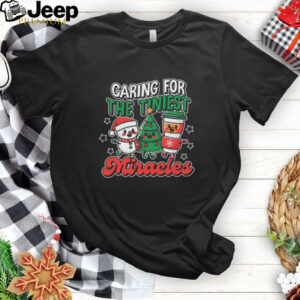 Caring For The Tiniest Miracles Christmas 2024 Shirt