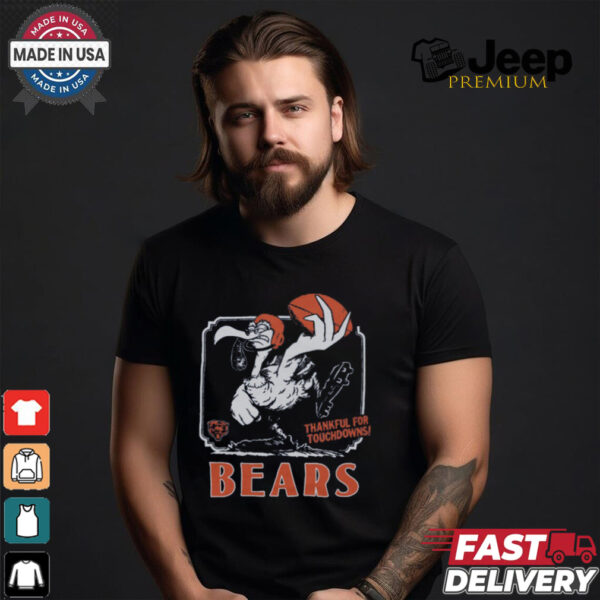 Chicago Bears Thankful For Touchdowns Shirt