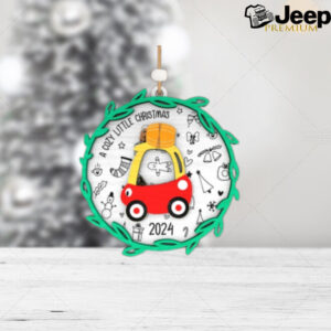 Christmas Cozy Coupe Ornament Svg, Christmas Stocking Tag Svg,Baby Ornament Svg,Christmas Frame File Svg ,Christmas Gift, Glowforge Cut File