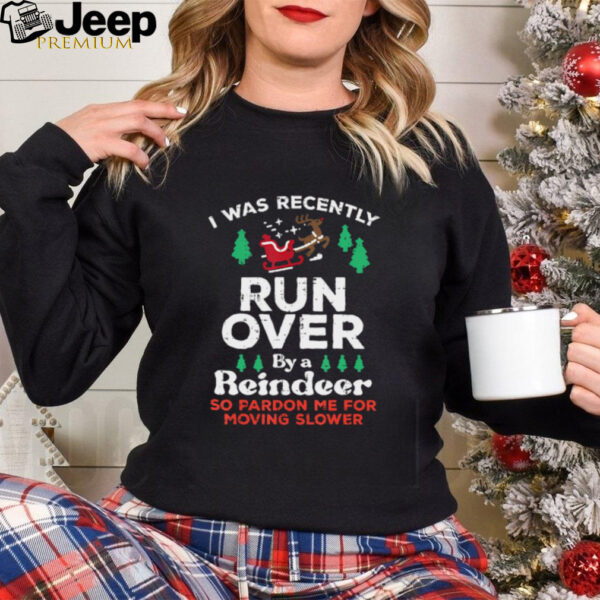 Christmas Runover By Reindeer Funny Xmas Women Men Kids T Shirt