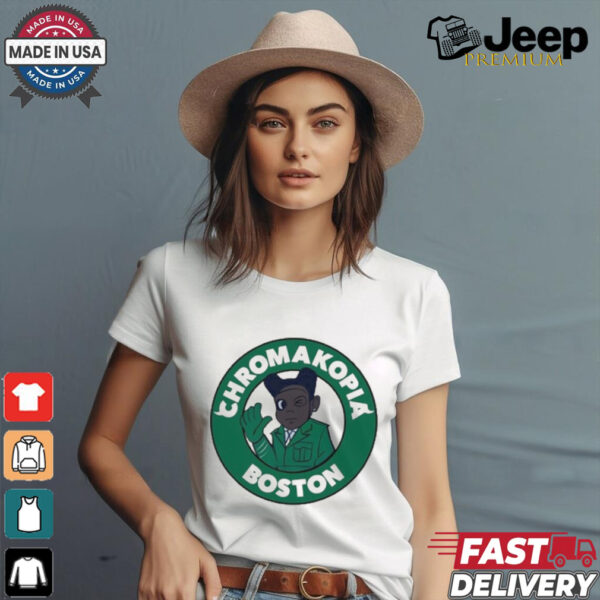 Chromakopia Boston Logo t shirt