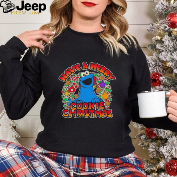 Cookie monster have a Merry cookie Christmas shirt