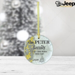 Custom Christmas Ornament, Personalized Ornament, Ornament Of Christmas Tree, Custom 2024 Family Ornament, 2025 Xmas Gifts, Xmas Ornaments