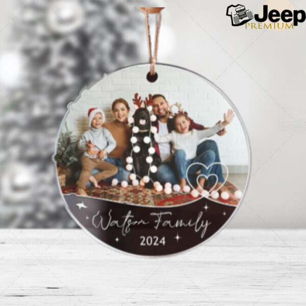 Custom Family Photo Christmas Ornament, Family Picture Ornament, Family Photo Xmas, Personalized Ornaments, Family Keepsake, Xmas Gifts