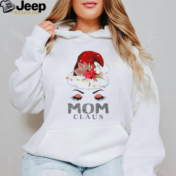 Cute Mom Claus Retro Santa Claus Happy Merry Christmas T Shirt