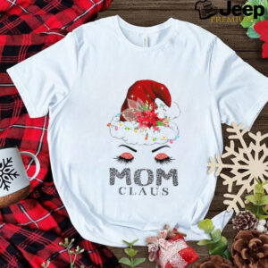 Cute Mom Claus Retro Santa Claus Happy Merry Christmas T Shirt