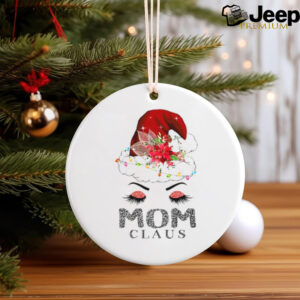 Cute Mom Claus Retro Santa Claus Happy Merry Christmas T Shirt