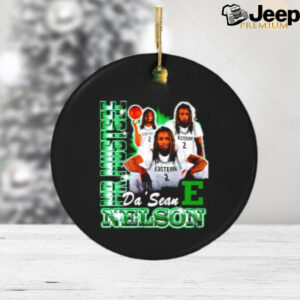 Da’Sean Nelson Eastern Michigan Eagles cartoon ornament