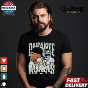 Davante Adams New York Jets Vintage Player Shirt