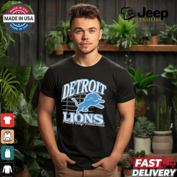 Detroit Lions Motor City Football Gridiron T Shirts