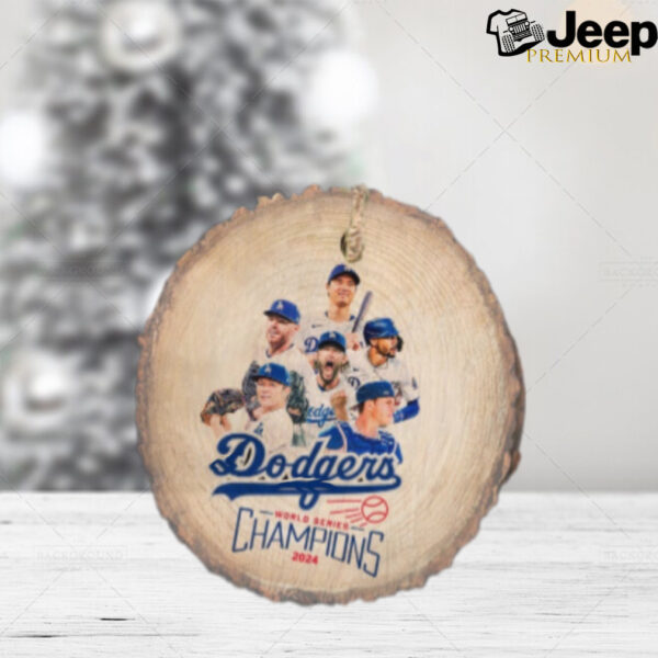 Dodgers World Series 2024 Christmas Ornament, Dodgers Championship, Dodgers Gift, LA baseball Champs