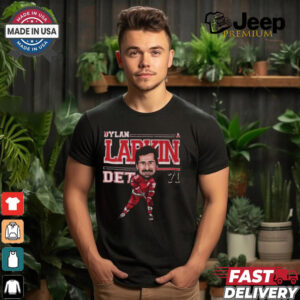 Dylan Larkin Detroit Red Wings Cartoon Shirt