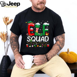 Elf Squad Christmas Family Matching Pajamas Kids Funny Xmas T Shirt