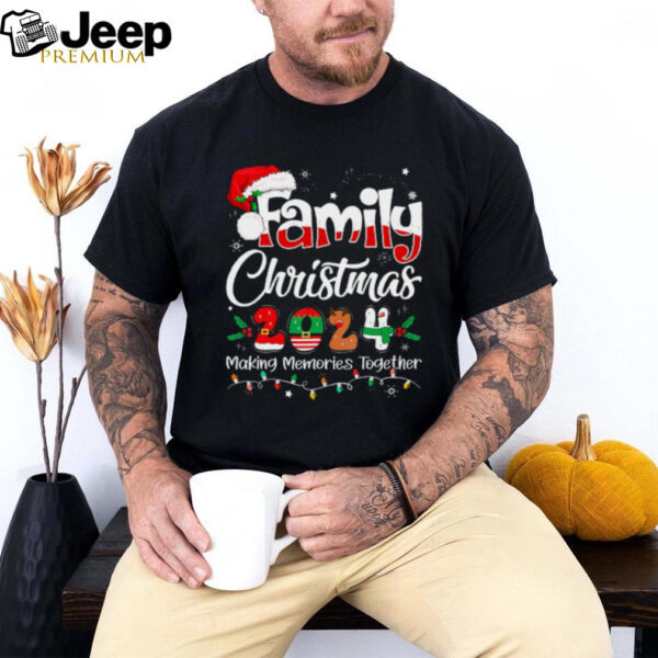 Family Christmas 2024 Matching Outfit Xmas Squad Santa T Shirt