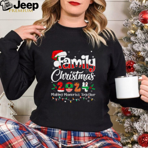 Family Christmas 2024 Matching Outfit Xmas Squad Santa T Shirt