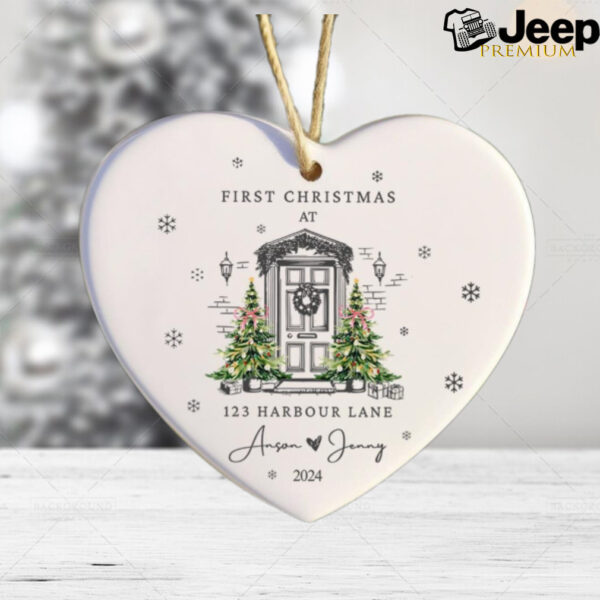 First Christmas In Our New Home Ornament, New House Christmas Ornament, Our First Home Keepsake, Housewarming Bauble Gift, First Home 2024