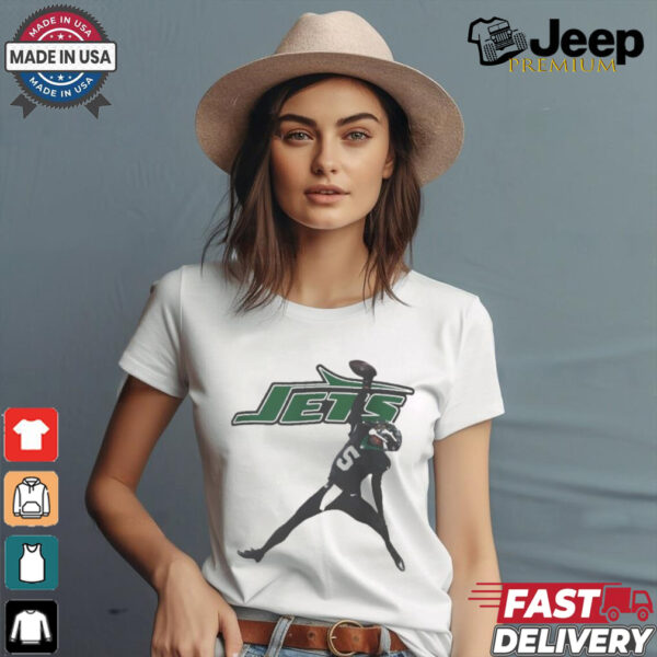 Garrett Wilson 5 New York Jets NFL Pose Graphic t shirt