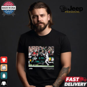 Garrett Wilson New York Jets 5 October 31 2024 NFL Flash Features Week 9 T Shirt