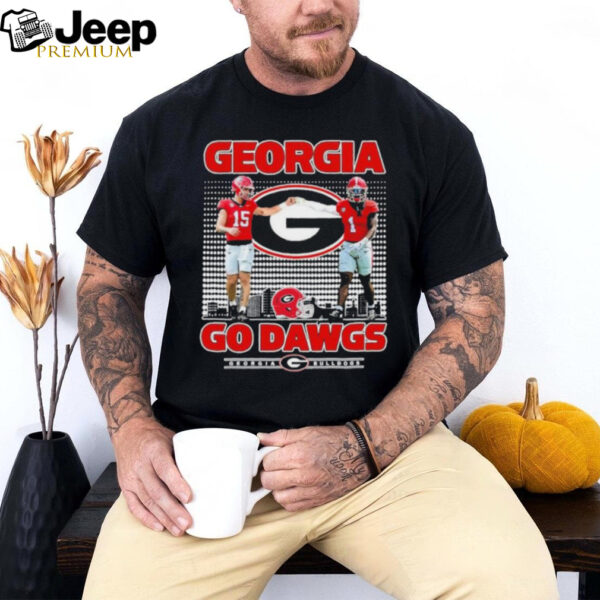 Georgia Bulldogs Go Dawgs Carson Beck And Trevor Etienne Shirt