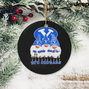 Gnomes X Byu Cougars Merry Christmas Shirt