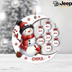 Grandma Personalized Christmas Ornament