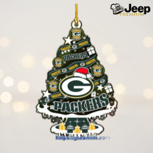 Green Bay Packers Christmas Tree Acrylic Ornament