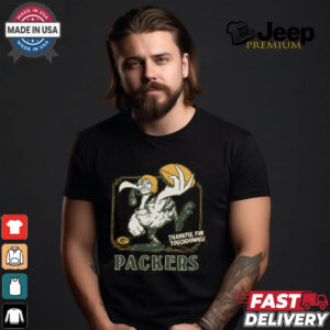 Green Bay Packers Thankful For Touchdowns Shirt