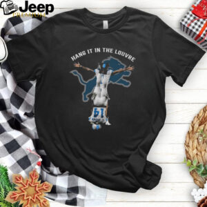 Hang It In The Louvre St Brown Detroit Lions T Shirt