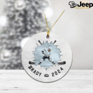 Hockey Christmas Ornament, Christmas Tree Decorations, Christmas Ornaments, Hockey Gifts, Personalized Ornaments, Christmas Gifts For Men