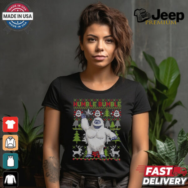 Humble Bumble Ugly Christmas Abominable Snowman Christmas Shirt