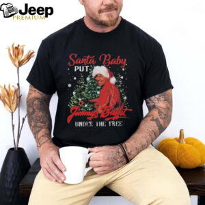 Jimmy Buffett Santa Put Buffett Under The Christmas Tree 2024 Shirt