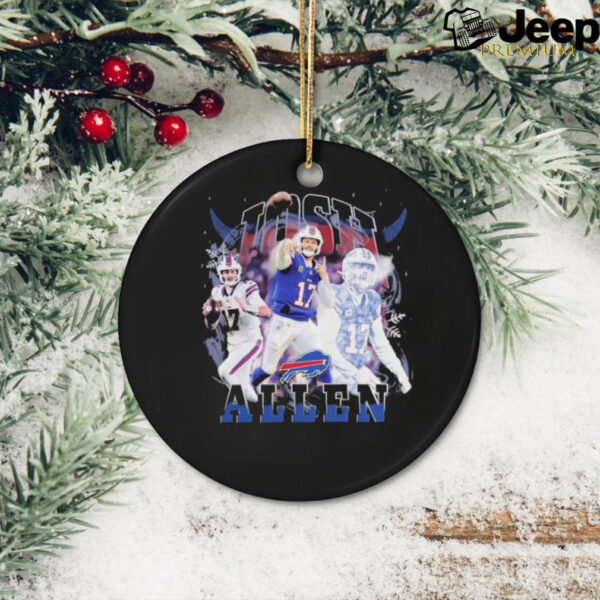 Josh Allen Buffalo Bills Notorious Player Christmas T Shirts