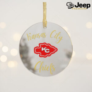 Kansas City Chiefs Christmas Ornament, KC Chiefs Football Ornament, Chiefs Christmas Gift, Chiefs Christmas Tree Ornament, Acrylic Ornaments