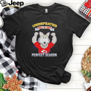 Kansas City Chiefs Kc Wolf Undefeated Preseason 2024 2025 Shirt