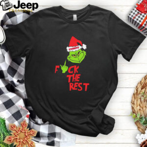 Kansas City Chiefs Santa Grinch Fuck The Rest Christmas 2024 Shirt