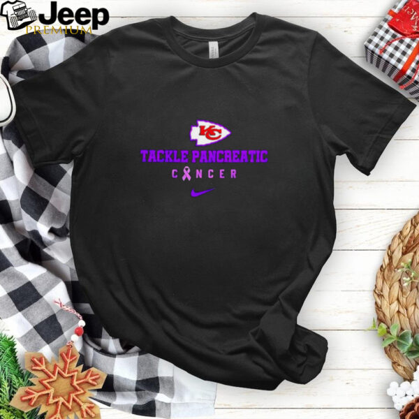 Kansas City Chiefs Tackle Pancreatic Cancer Go Fight Win shirt