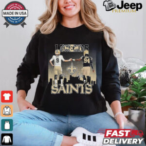 Legends Brees And Jordan New Orleans Saints Shirt