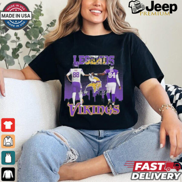 Legends Page And Moss Vikings Shirt