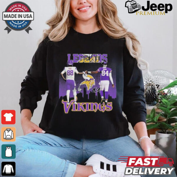 Legends Page And Moss Vikings Shirt