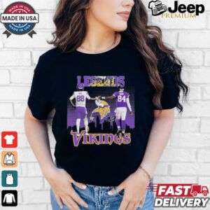 Legends Page And Moss Vikings Shirt