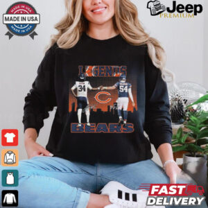 Legends Payton And Urlacher Chicago Bears Shirt