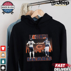 Legends Payton And Urlacher Chicago Bears Shirt