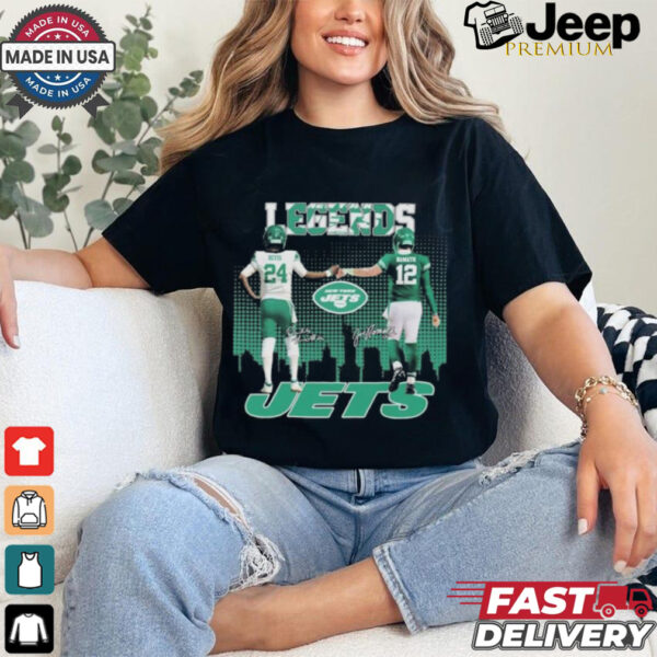 Legends Revis and Namath NY Jets Shirt