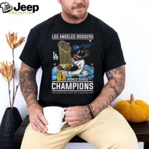 Los Angeles Dodgers 8x World Series Champions 1955 1959 1963 1965 1981 1988 2020 2024 Shirt