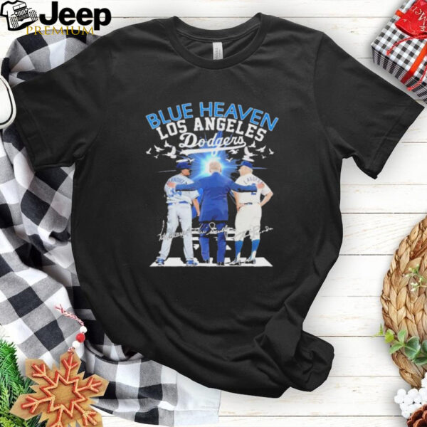 Los Angeles Dodgers Blue Heaven Valenzuela Lasorda Mike Scioscia T Shirt