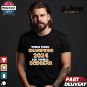 MLB World Series Champions 2024 Los Angeles Dodgers Congratulations t shirt