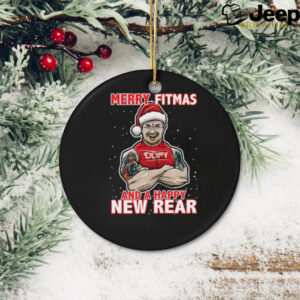 Merry Fitmas and a Happy New Rear shirt