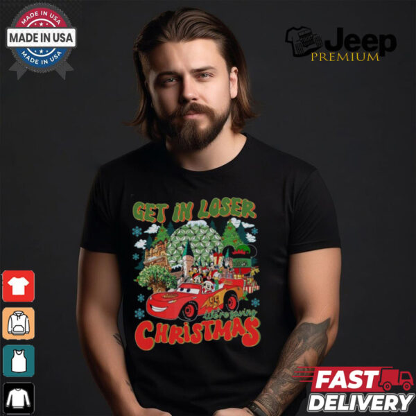 Mickey And Friends Get In Loser We’re Saving Christmas Shirt